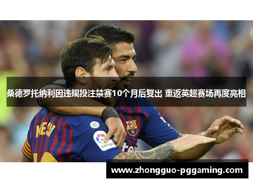 桑德罗托纳利因违规投注禁赛10个月后复出 重返英超赛场再度亮相